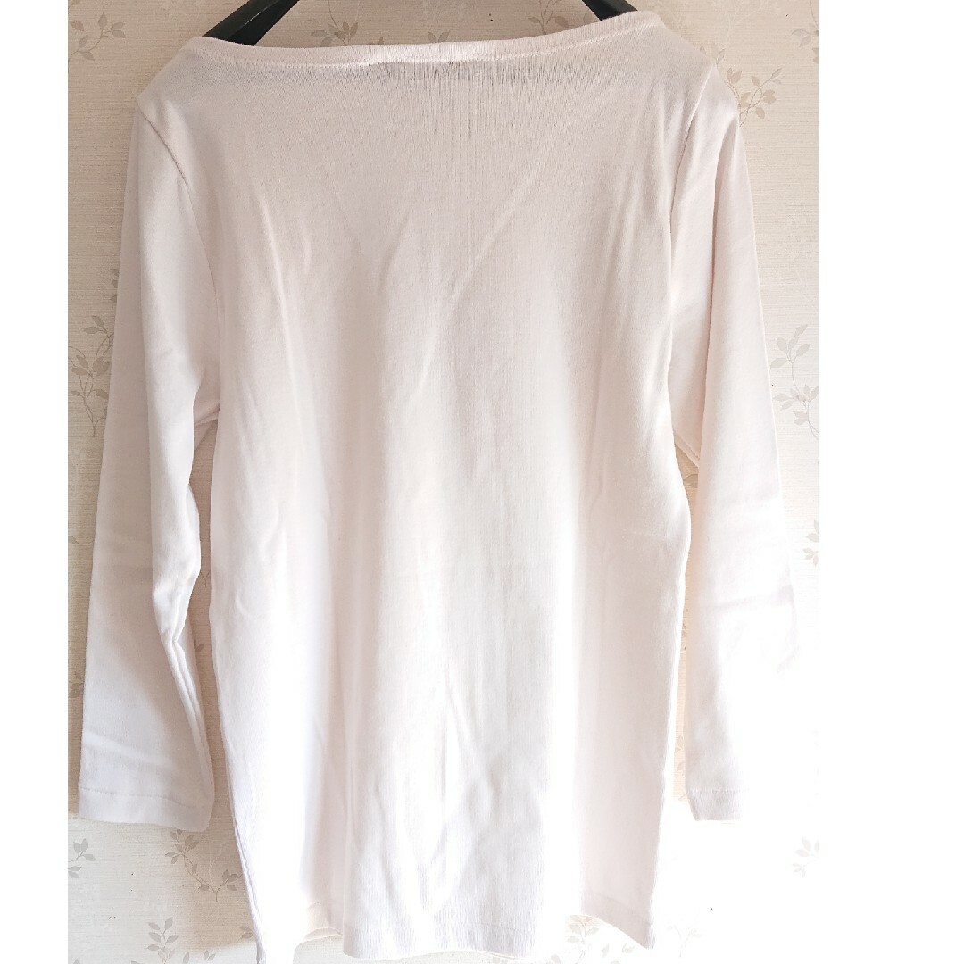 IENA(イエナ)の【新品】AURALEE*IENA 別注ボートネックTシャツ レディースのトップス(カットソー(長袖/七分))の商品写真