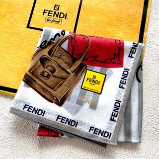 フェンディ(FENDI)のFENDI★フェンディ★ハンカチ J★新品未使用(ハンカチ)