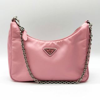 プラダ(PRADA)のプラダ PRADA ショルダーバッグ ハンドバッグ Re-Edition 2005 Re-Nylon バッグ ナイロン ピンク レディース 1BH204 送料無料【中古】 z0297(ショルダーバッグ)