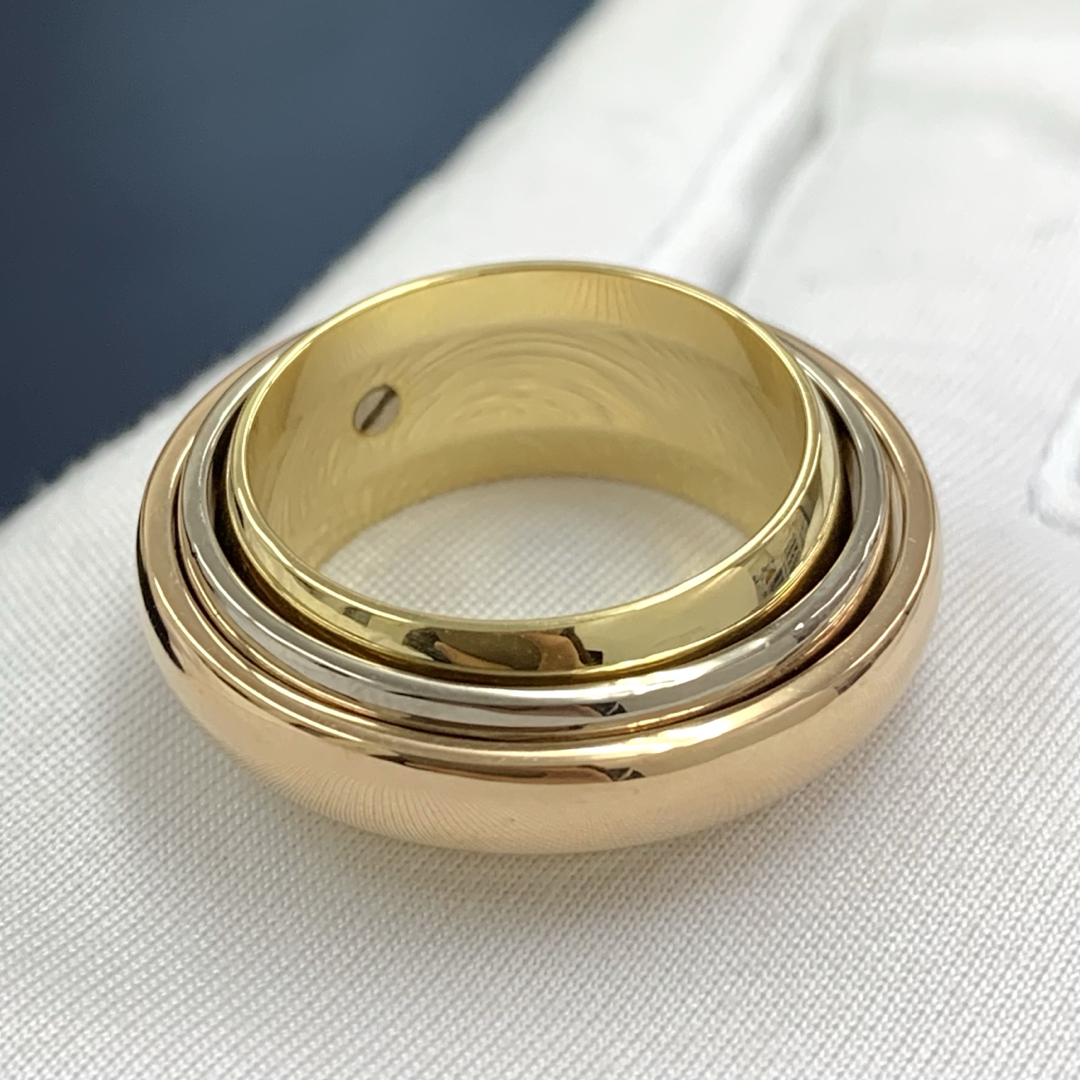 Cartier(カルティエ)のカルティエ　トリニティ　マストエッセンス　750スリーカラー　リング　指輪 レディースのアクセサリー(リング(指輪))の商品写真