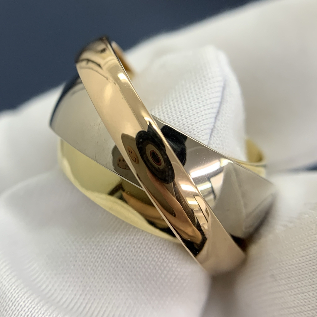 Cartier(カルティエ)のカルティエ　トリニティ　マストエッセンス　750スリーカラー　リング　指輪 レディースのアクセサリー(リング(指輪))の商品写真
