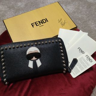 フェンディ(FENDI)の♥美品FENDI♥の長財布カールラガーフェルド(財布)