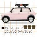 【ホワイト2トーンルーフ コフレピンクパールメタリック】 1/64PLUS プ…