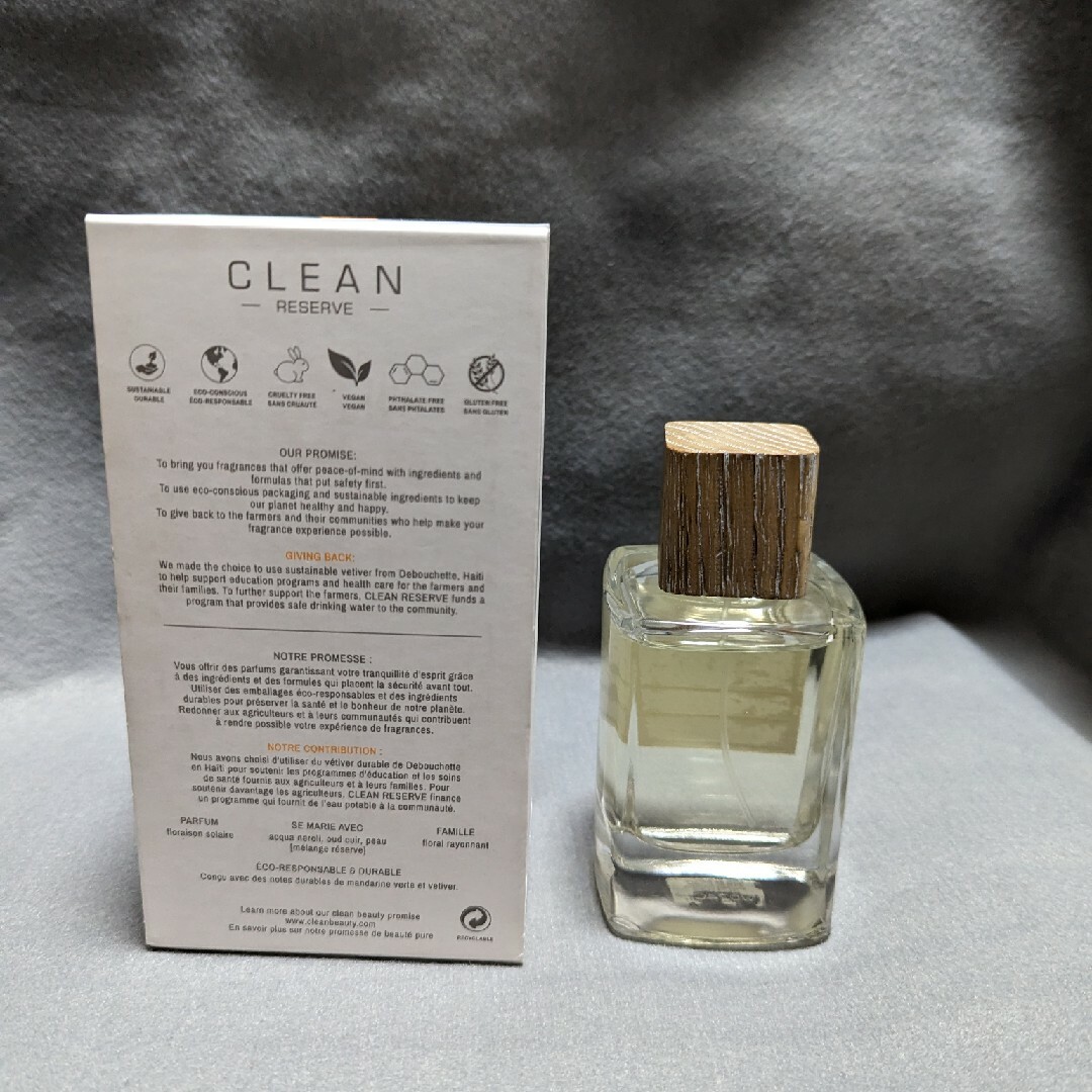 CLEAN(クリーン)の美品数量限定発売クリーンリザーブソーラーブルームオードパルファム100ml コスメ/美容の香水(香水(女性用))の商品写真