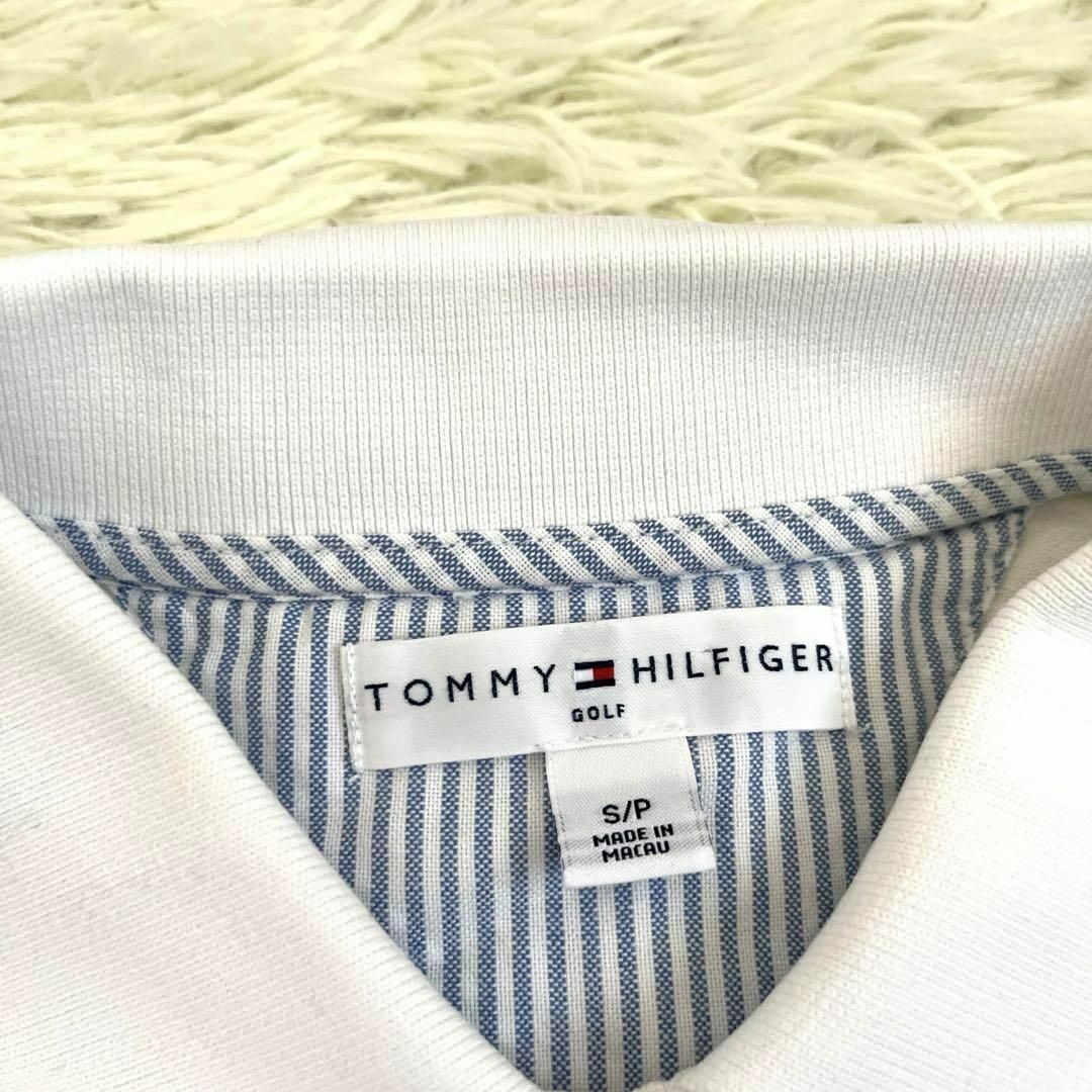 TOMMY HILFIGER(トミーヒルフィガー)の【TOMMY HILFIGER 】トミーヒルフィガー（S）ポロシャツ ゴルフ メンズのトップス(ポロシャツ)の商品写真