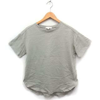 グローブ(grove)のグローブ grove ショートスリーブ カットソー Tシャツ ラウンドヘム 無地(カットソー(半袖/袖なし))