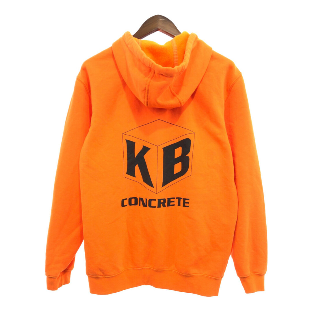 carhartt(カーハート)のCarhartt カーハート 背面プリント フルジップ パーカー トップス ワーク オレンジ (メンズ M) 中古 古着 P9487 メンズのトップス(パーカー)の商品写真