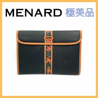 メナード(MENARD)のスクエアバッグ クラッチバッグ レディース メンズ ユニセックス 黒 非売品(クラッチバッグ)