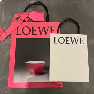 ロエベ(LOEWE)のロエベ ショッパー 紙袋 2点セット(ショップ袋)