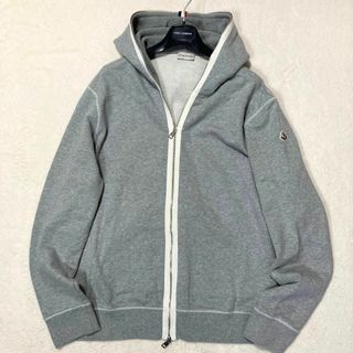 モンクレール(MONCLER)の【良品】MONCLER MAGLIA フルジップ スウェット パーカー XXL(パーカー)