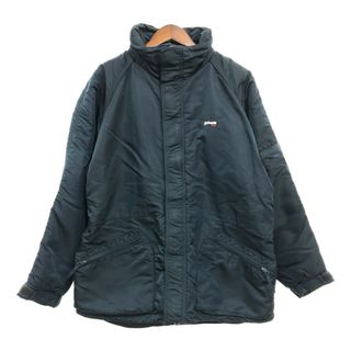 ショット(schott)のSchott ショット Hollofil Ⅱ 中綿 ナイロン ジャケット アウター アメカジ ネイビー (メンズ XL) 中古 古着 P9557(その他)