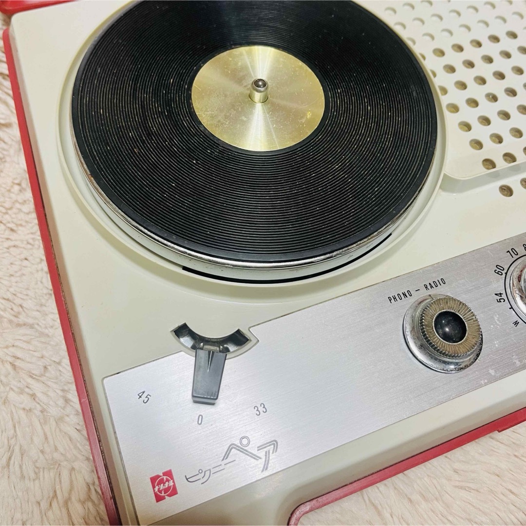 ジャンク品 】 レコードプレーヤー 昭和レトロの通販 by Siki ジャンク品 】 レコードプレーヤー 昭和レトロの通販 by Siki