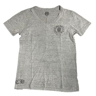 クロムハーツ(Chrome Hearts)のクロムハーツ Tシャツ カットソー 半袖 星条旗 USA製 グレー L メンズ(Tシャツ/カットソー(半袖/袖なし))