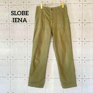 SLOBE IENA - 245 スローブイエナ ベイカーツイルストレートパンツ  ワークパンツ 36