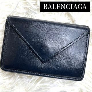 バレンシアガ(Balenciaga)の⋟人気品⋞ / バレンシアガ グレインレザーペーパーミニウォレット 391446(財布)