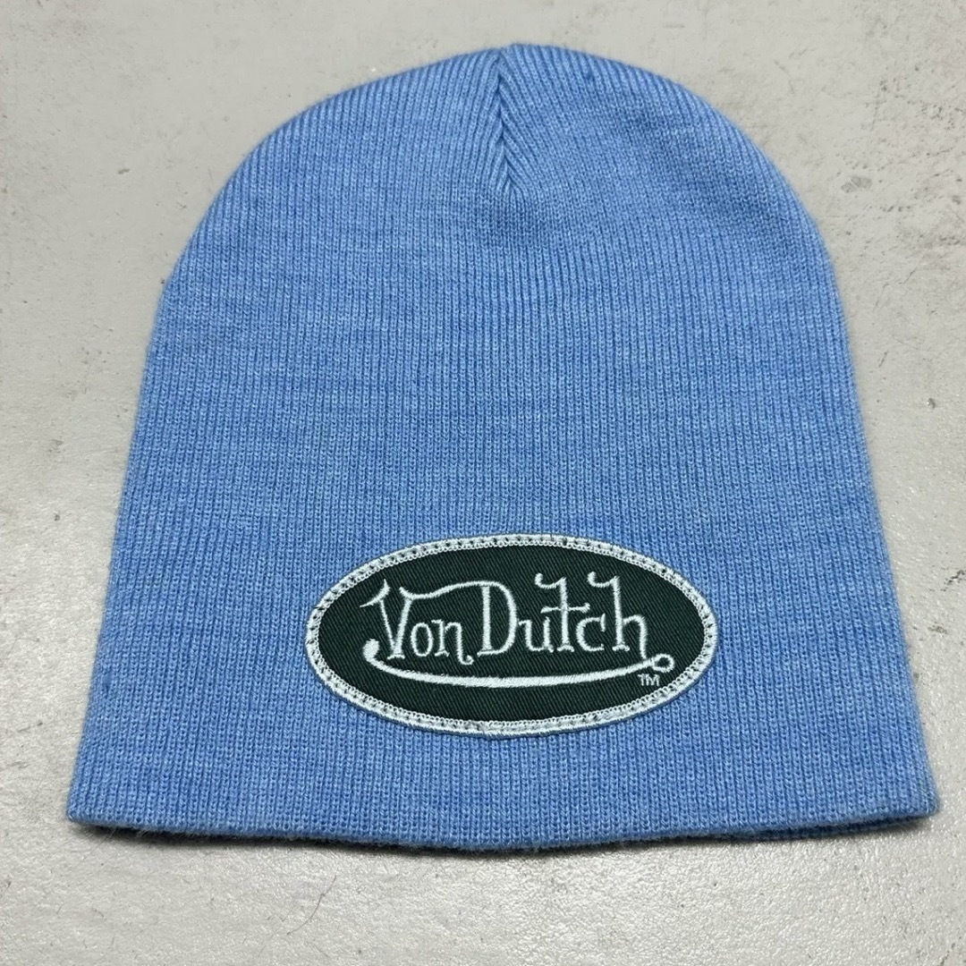 Von Dutch(ボンダッチ)のVondutch ビーニー ニットキャップ ニット帽 ボンダッチ メンズの帽子(ニット帽/ビーニー)の商品写真
