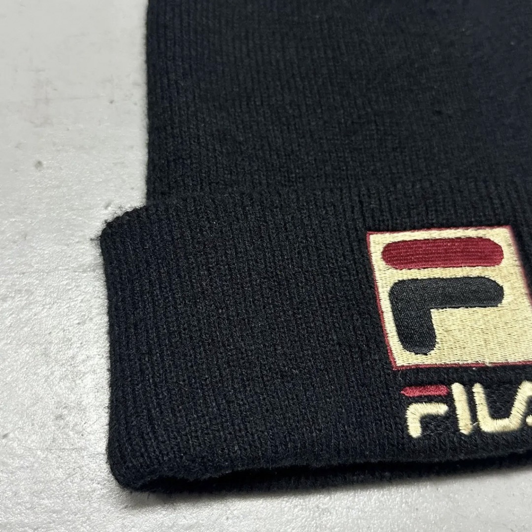 FILA(フィラ)のFILA ビンテージ ニット帽 ニットキャップ ビーニー フィラ メンズの帽子(ニット帽/ビーニー)の商品写真