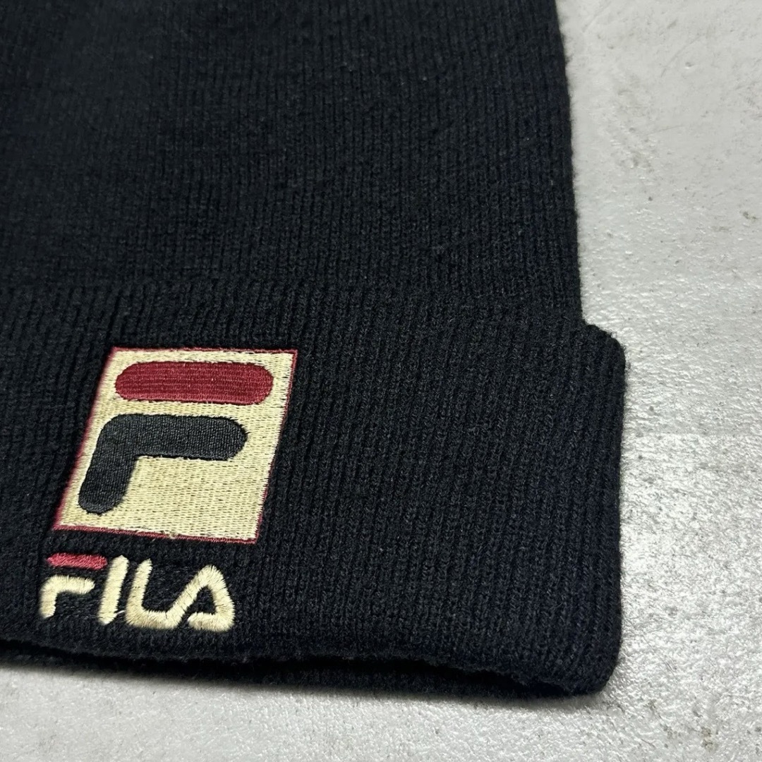 FILA(フィラ)のFILA ビンテージ ニット帽 ニットキャップ ビーニー フィラ メンズの帽子(ニット帽/ビーニー)の商品写真