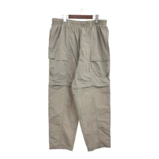 コロンビア(Columbia)のColumbia コロンビア PFG OMNI-SHADE デタッチャブル ナイロン パンツ アウトドア キャンプ ベージュ (メンズ L) 中古 古着 P9767(その他)