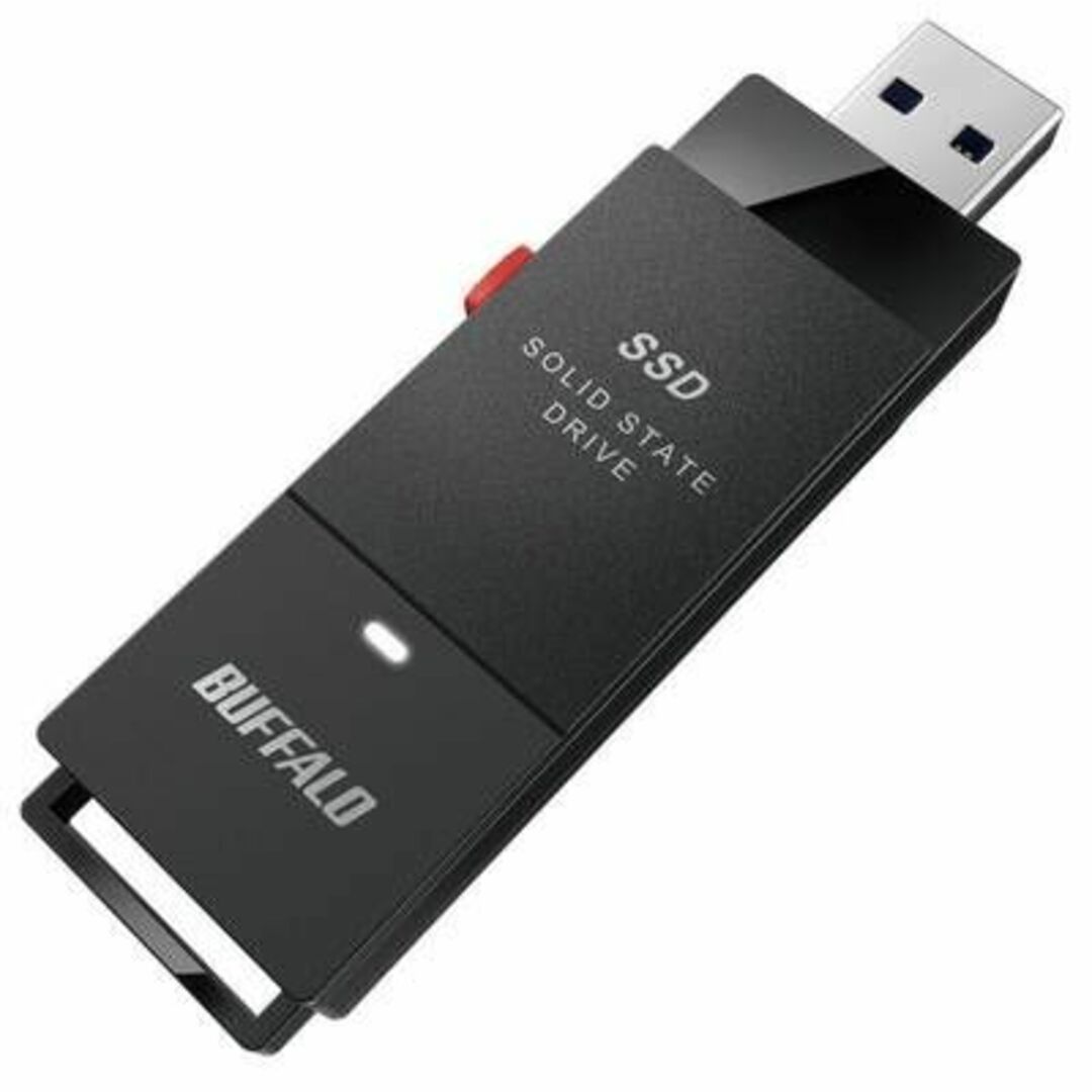 Buffalo(バッファロー)の【新品・未開封】SSD-SCT2.0U3BA/N スマホ/家電/カメラのPC/タブレット(PC周辺機器)の商品写真