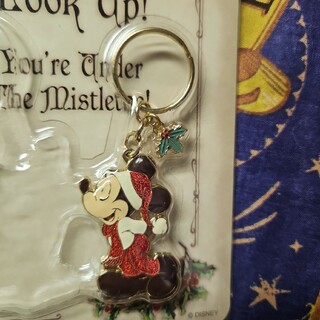 ディズニー(Disney)のミッキー　キーホルダー　クリスマス　ディズニー(キーホルダー)