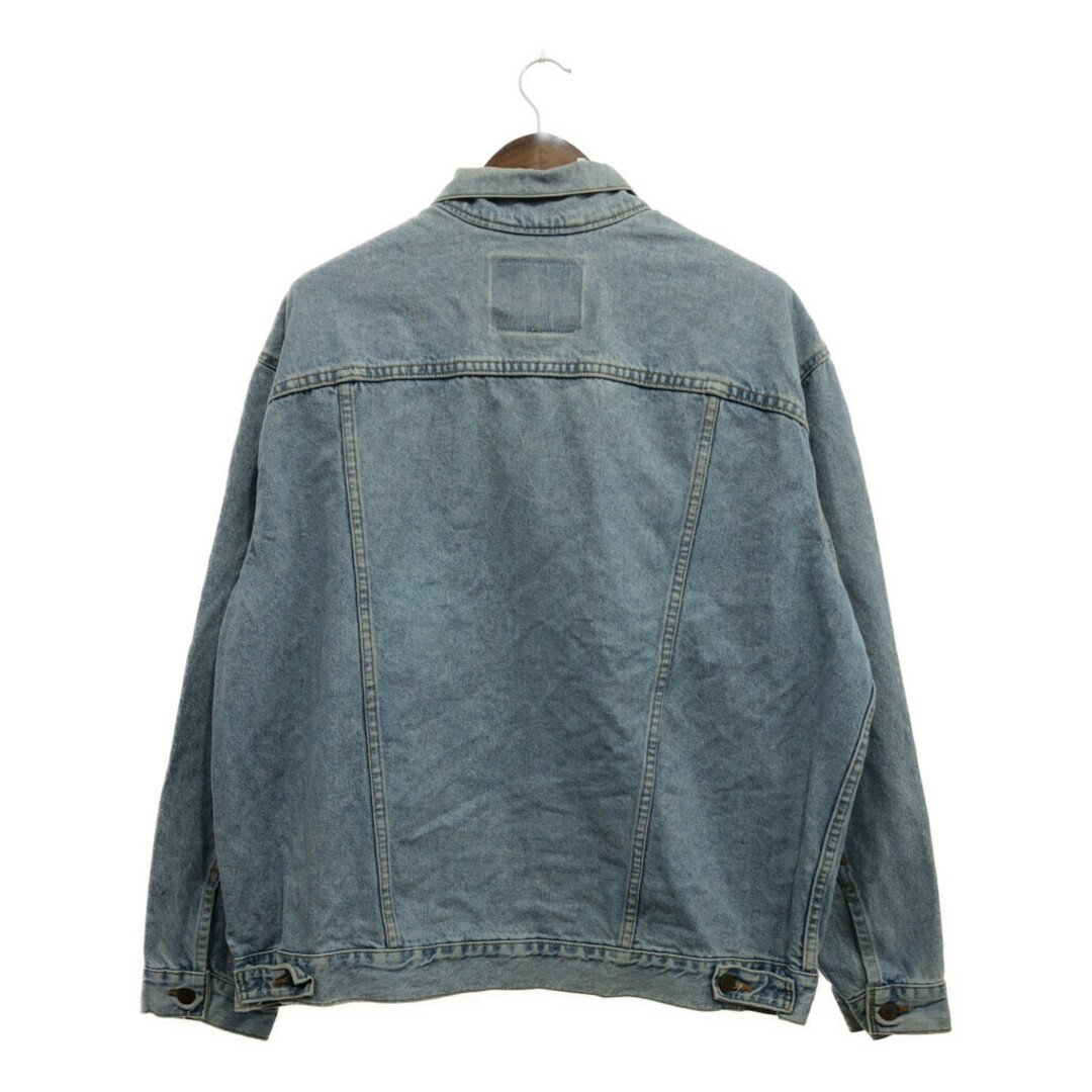 Levi's(リーバイス)の90年代 USA製 Levi's リーバイス 70507-0313 デニム トラッカージャケット アウター アメカジ ブルー (メンズ XLARGE) 中古 古着 P9847 メンズのジャケット/アウター(Gジャン/デニムジャケット)の商品写真