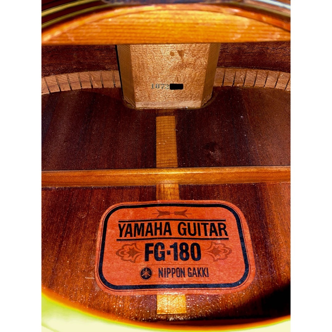 購入価格 YAMAHA FG-180 1969～1970年製