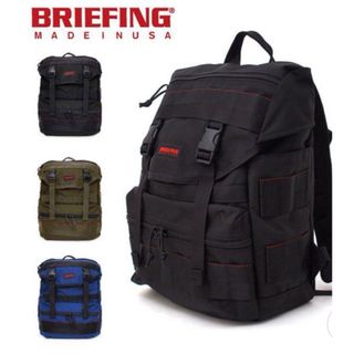 BRIEFING - ✨極美品✨BRIEFING  ブリーフィングUSA製 シンプルフラップ　リュック