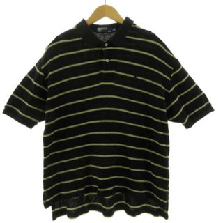 ポロラルフローレン(POLO RALPH LAUREN)のPolo by Ralph Lauren ポロシャツ ニット 黒 カーキ系 XL(ポロシャツ)