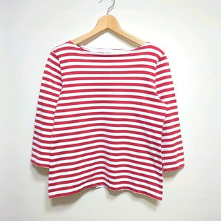 マリメッコ(marimekko)の★フィンランド製 marimekko ボーダー ボートネック カットソー(カットソー(長袖/七分))