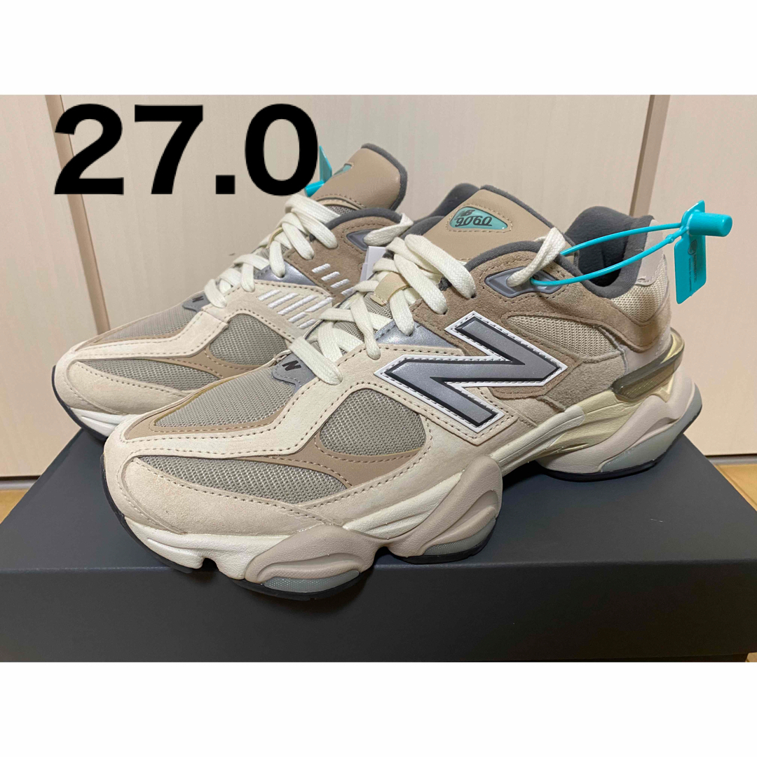 New Balance(ニューバランス)のNew Balance 9060 Sea Salt 27.0㎝ メンズの靴/シューズ(スニーカー)の商品写真
