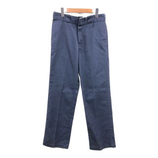 ディッキーズ(Dickies)のDickies ディッキーズ 874 ストレートシルエット ワーク パンツ ボトムス アメカジ ワーク ブルー (メンズ 30×32) 中古 古着 P9897(その他)