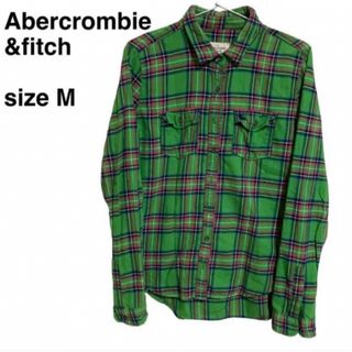 アバクロンビーアンドフィッチ(Abercrombie&Fitch)の【古着】レディース アバクロンビー 長袖シャツ チェックシャツ ネルシャツ(シャツ/ブラウス(長袖/七分))