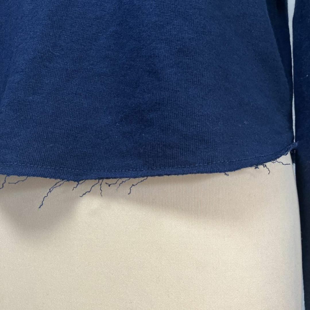 TOMMY HILFIGER(トミーヒルフィガー)のTOMMY HILFIGER トミーヒルフィルガー　シャツ　ネイビー　紺色 メンズのトップス(Tシャツ/カットソー(七分/長袖))の商品写真