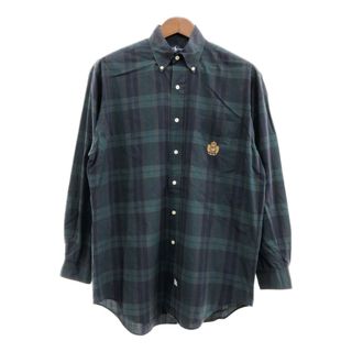 ポロラルフローレン(POLO RALPH LAUREN)のPolo by Ralph Lauren ポロ ラルフローレン 長袖シャツ アメカジ チェック マルチカラー (メンズ S) 中古 古着 P9993(シャツ)