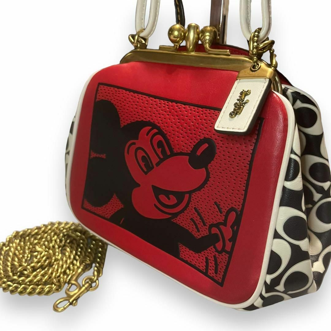 COACH(コーチ)のCOACH×Disney キースヘリング　2way チェーンショルダーバッグ レディースのバッグ(ショルダーバッグ)の商品写真