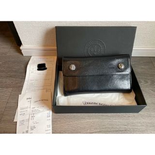 クロムハーツ(Chrome Hearts)のCHROME HEARTS クロムハーツ ウェーブウォレット 財布(長財布)