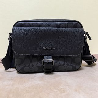 コーチ(COACH)のコーチ ハドソン クロスボディ・シグネチャー キャンバス(ショルダーバッグ)