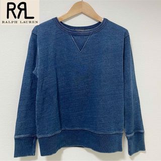 ダブルアールエル(RRL)のRRL   ダブルアールエル　インディゴ染め　トレーナー　廃盤　スウェット(スウェット)