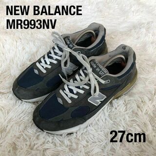 ニューバランス(New Balance)のニューバランスNEWBALANCEスニーカーネイビー紺色MR993NV27cm(スニーカー)