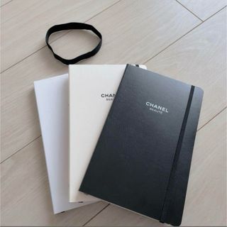 シャネル(CHANEL)のCHANEL ノベルティ ノート ブック 3冊セット 新品 シャネル メモ帳(ノベルティグッズ)