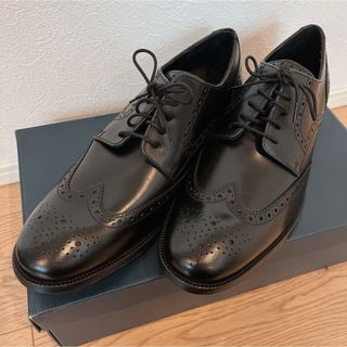 コールハーン(Cole Haan)のCOLEHAAN ベントンメダリオンウィングII ブラック27 黒 新品未使用(ドレス/ビジネス)