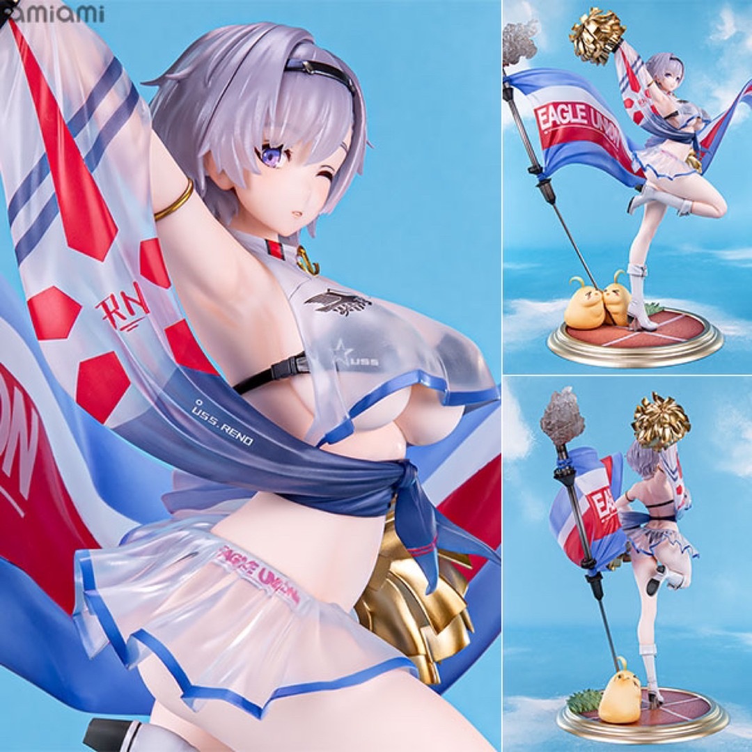 ALTER(アルター)の美品　アズールレーン　リノ 波濤のチアリーダーver1/6 フィギュア ハンドメイドのおもちゃ(フィギュア)の商品写真