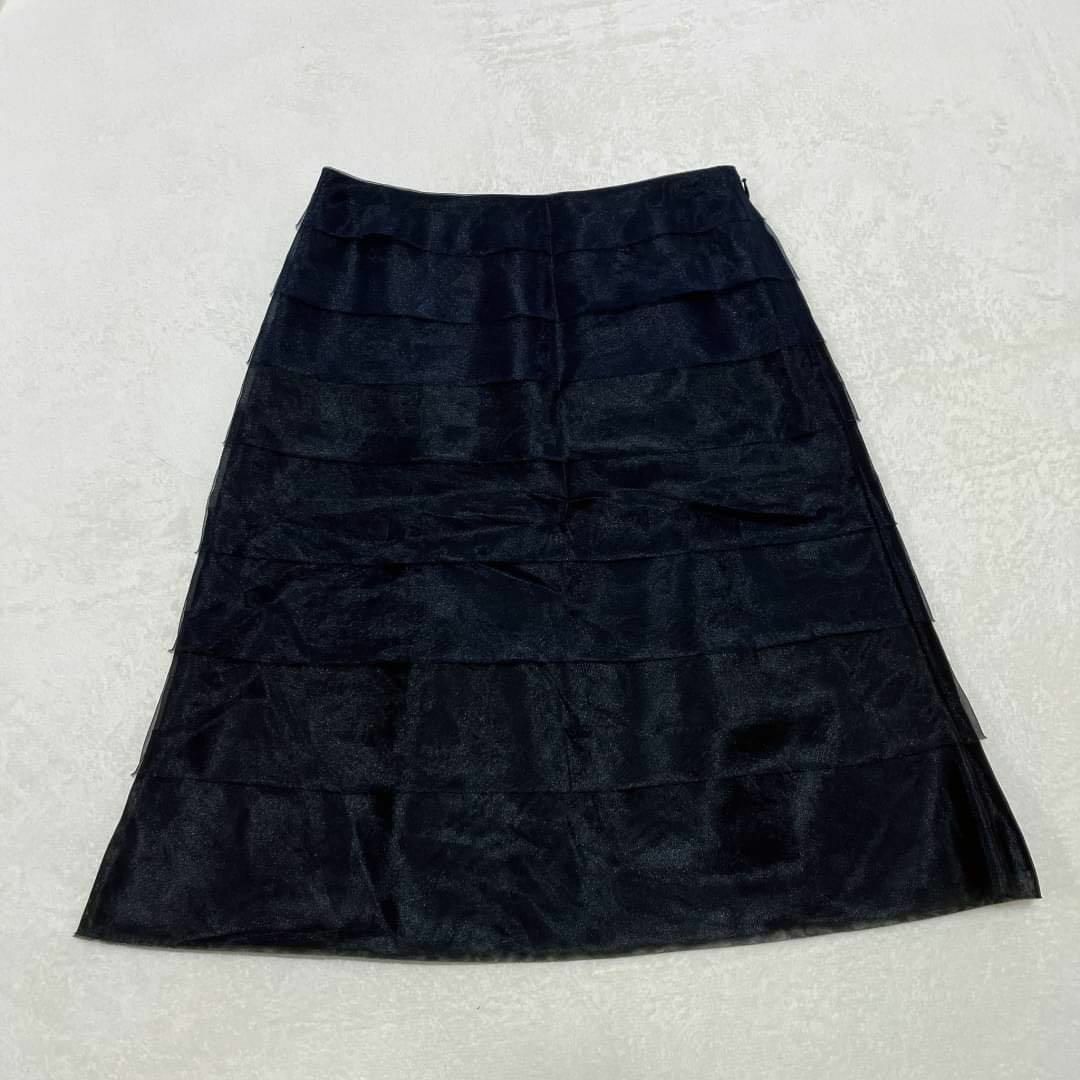 【LANVIN COLLECTION】ランバンコレクション 膝丈スカート レディースのスカート(ひざ丈スカート)の商品写真
