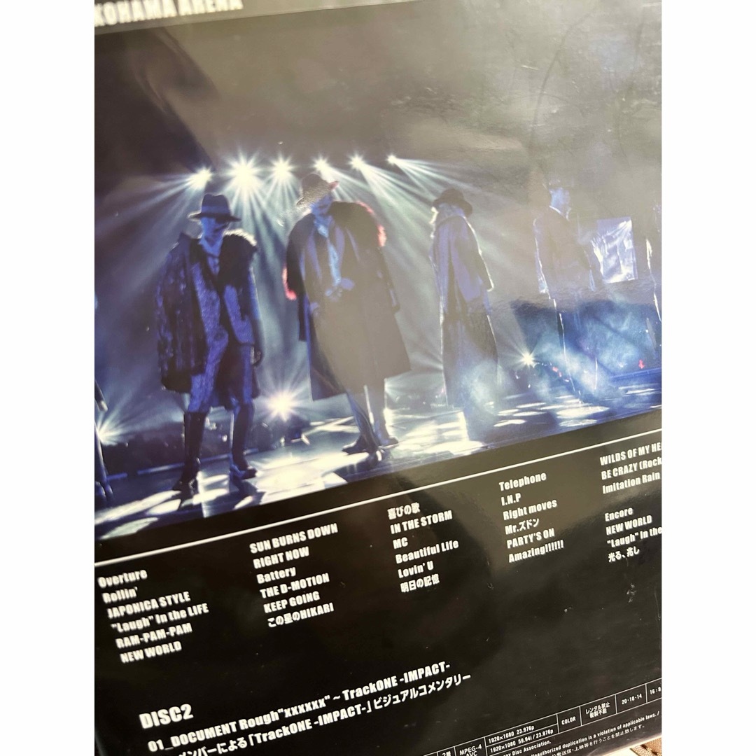 SixTONES(ストーンズ)のTrackONE　-IMPACT-（初回盤） Blu-ray エンタメ/ホビーのDVD/ブルーレイ(アイドル)の商品写真