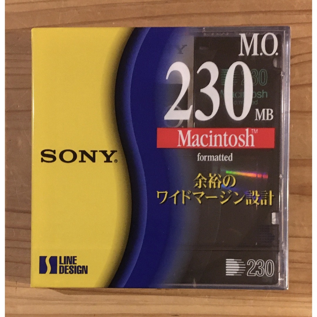 SONY(ソニー)の新品✨Mac用MOディスク 230MB SONY EDM-230CMF 4枚 スマホ/家電/カメラのPC/タブレット(PC周辺機器)の商品写真