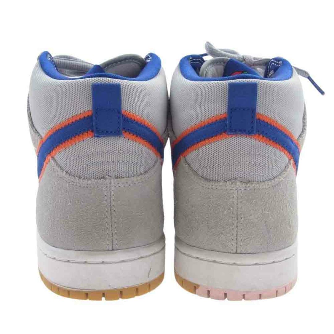 NIKE(ナイキ)のNIKE ナイキ スニーカー DH7155-001 SB Dunk High Rush Blue and Team Orange/New York Mets ダンク ハイ スニーカー グレー系 ブルー系 28cm【中古】 メンズの靴/シューズ(スニーカー)の商品写真