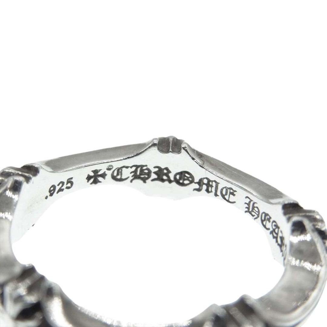 Chrome Hearts(クロムハーツ)のCHROME HEARTS クロムハーツ（原本無） リング PLUS AND BONE PLUS＆BONE RING プラス＆ボーン CHプラス リング シルバー系 15号【中古】 メンズのアクセサリー(リング(指輪))の商品写真