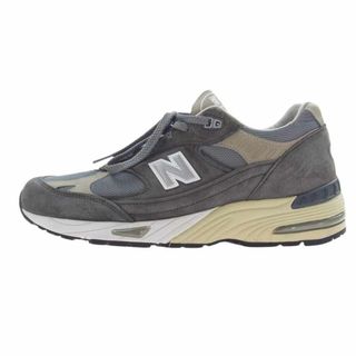 ニューバランス(New Balance)のNEW BALANCE ニューバランス スニーカー イングランド製 MADE IN ENGLAND UK生産40周年 アニバーサリー M991UKF ローカット スニーカー シューズ グレー系 29cm　USA　11【中古】(スニーカー)