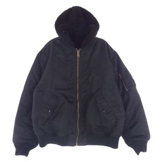 シュプリーム(Supreme)のSupreme シュプリーム ブルゾン 22AW 22AW Faux Fur Reversible MA-1 ブラック系 XL【中古】(その他)